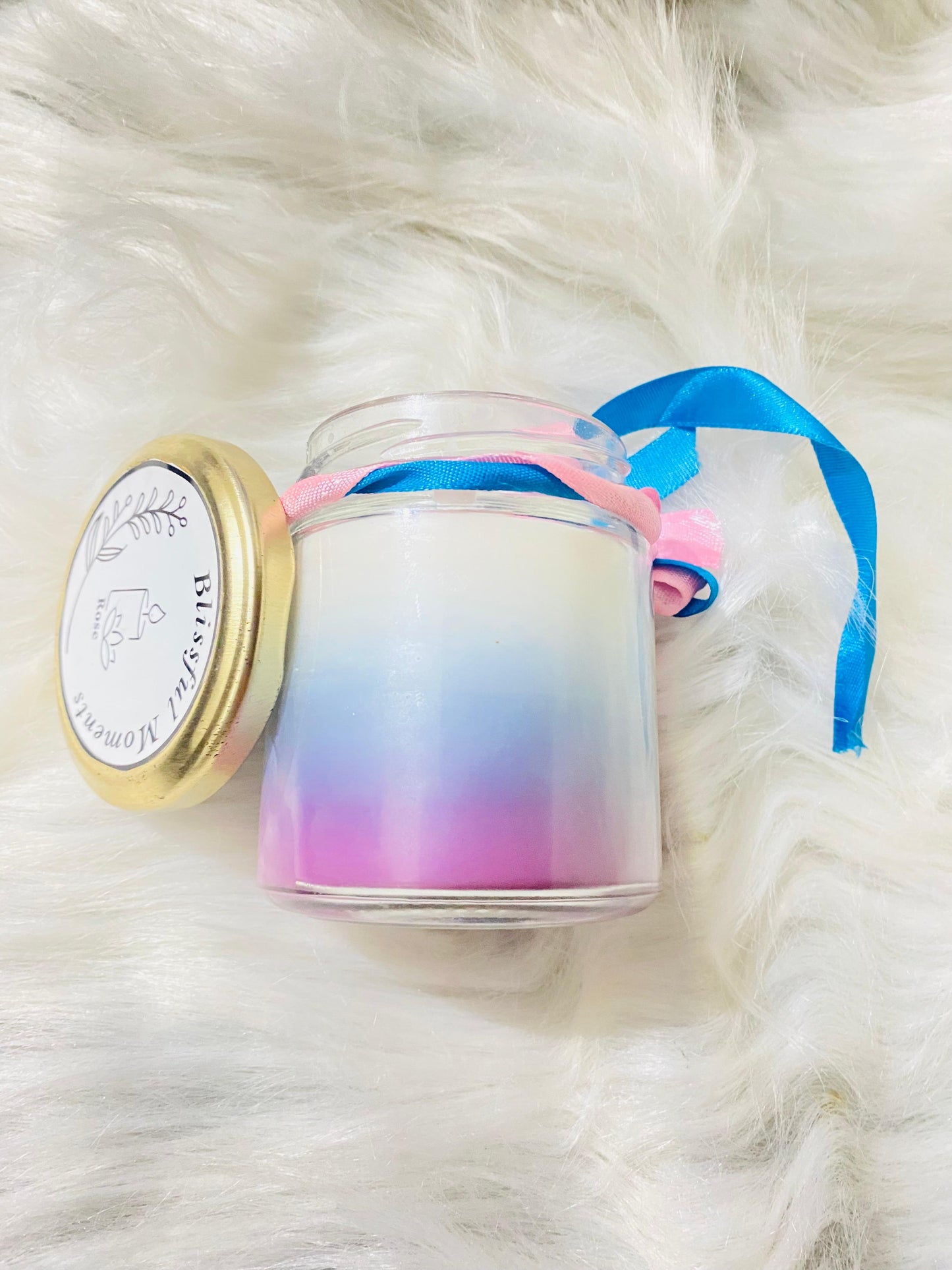 Baby shower candle