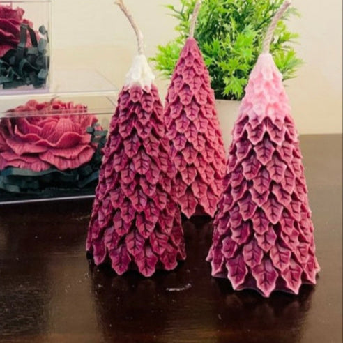 Christmas tree candle
