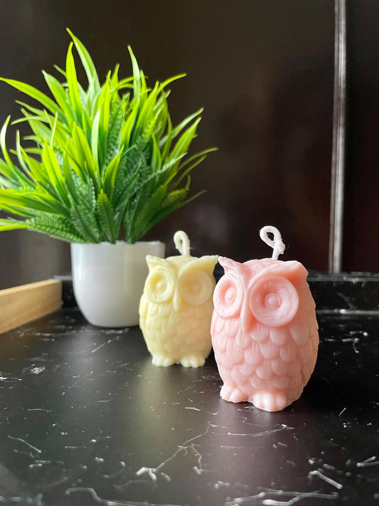Owl candle(Pack of 2)