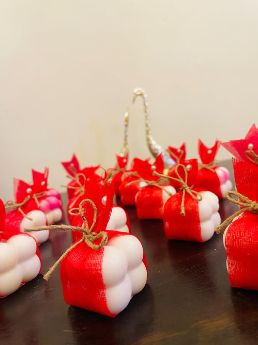 Mini bubble candle