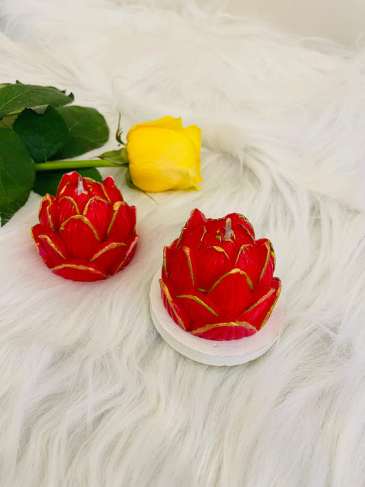 Lotus candle