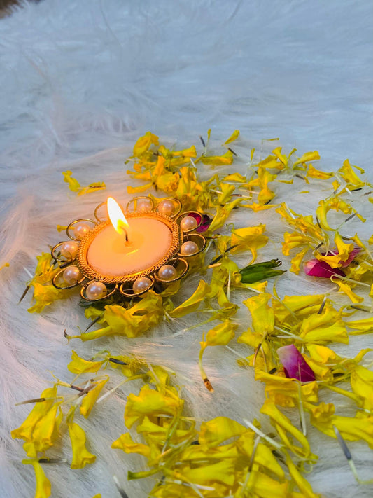 Traditional tea light candle (pack of 2)