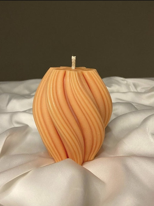 Swirl candle