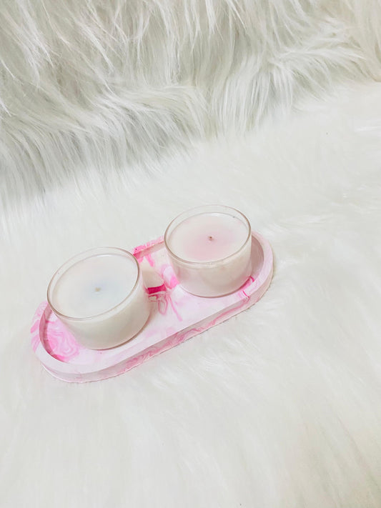 Gender reveal candle