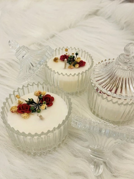Aesthetic jar candle